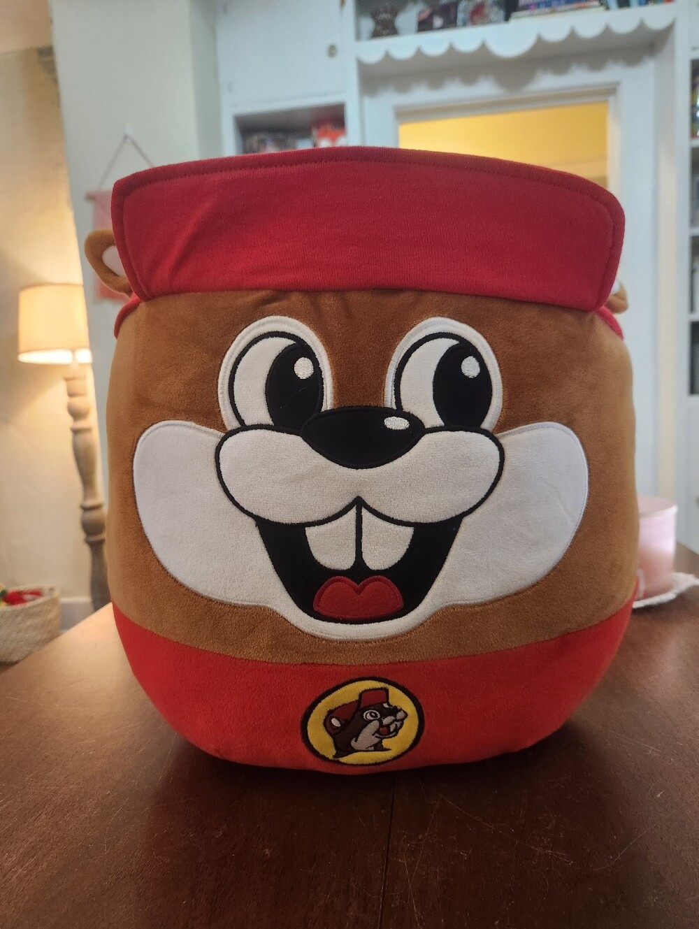 Buc-ee's Soft N' Squishy Pillow Beaver Mascot Toy EUC